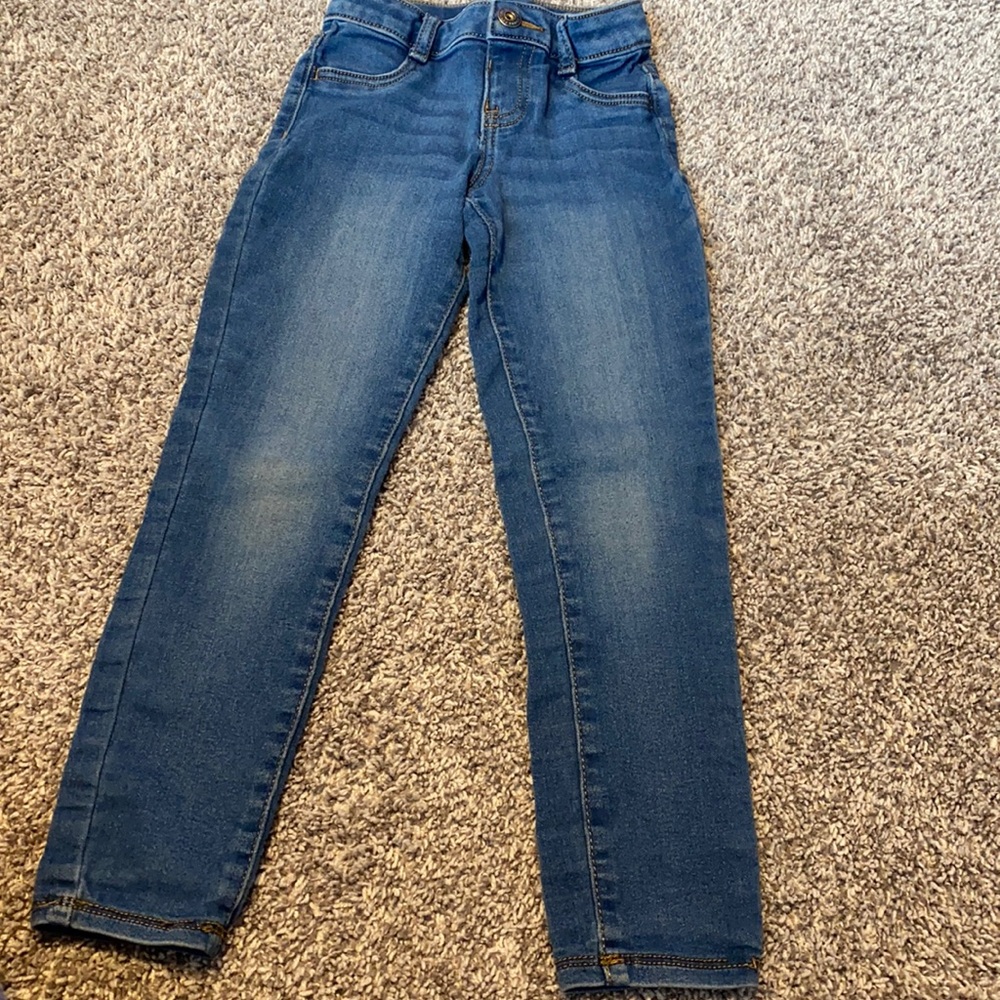Sonoma girls size 6 jegging jeans adjustable strap